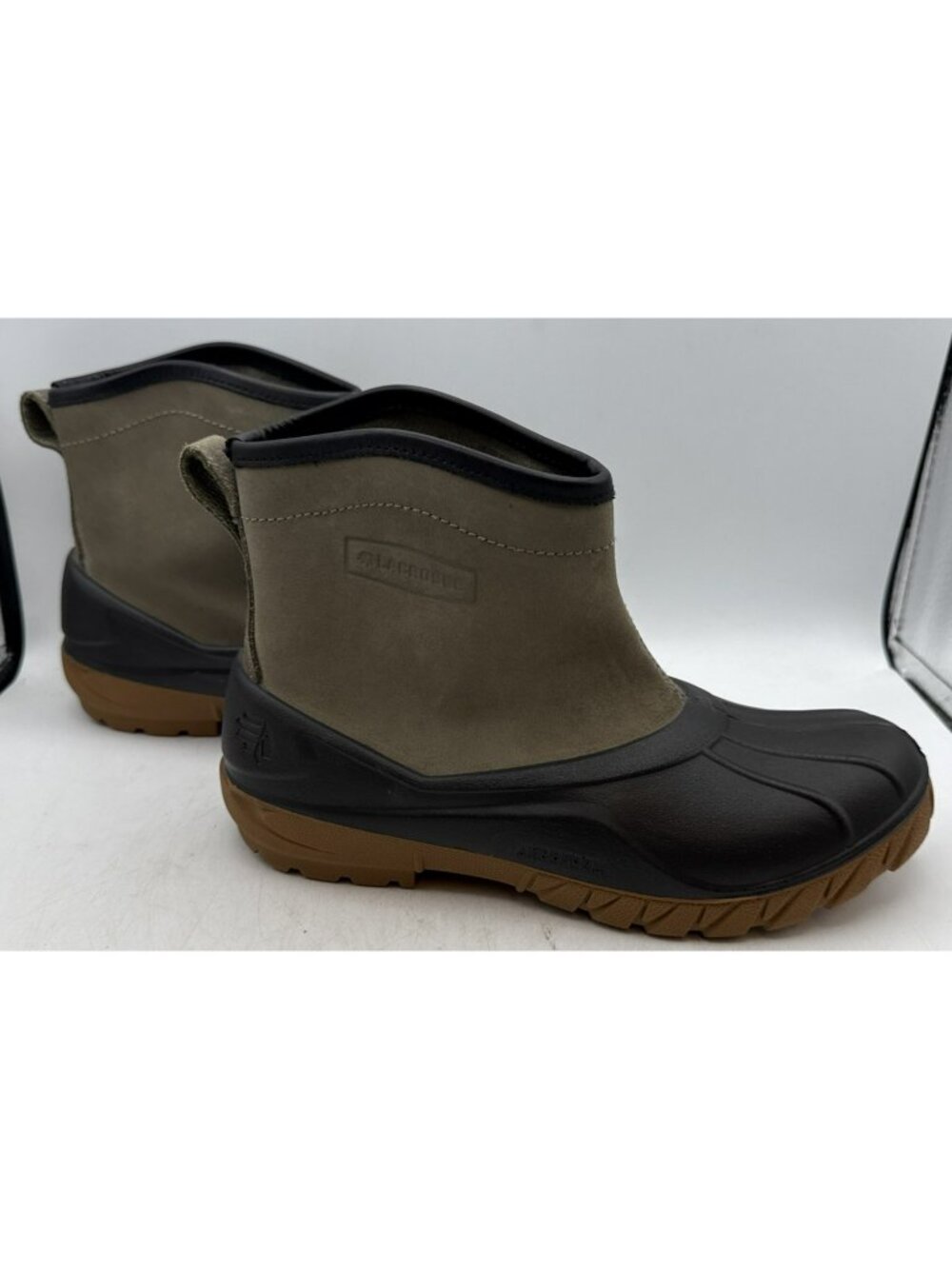 LaCrosse Women's 8 Aero Timber Top Slip On 6” Boot  664534 Grey/Green